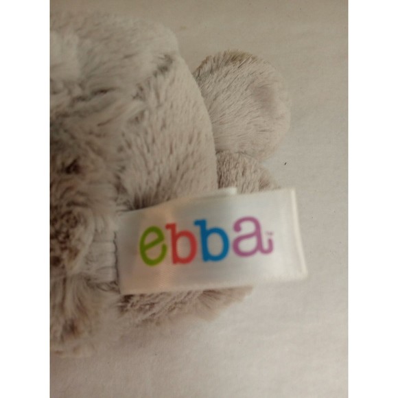 BABY PLUSH Aurora World EBBA Gray White Stripes Puppy Dog Stuffed Animal Beagle - Picture 4 of 6